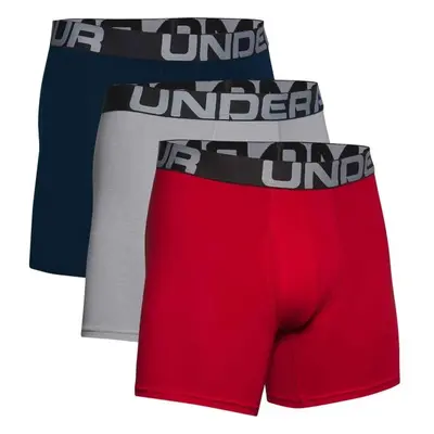 Under Armour UA CHARGED COTTON 6IN PACK Férfi boxeralsó, sötétkék, méret