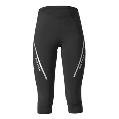 Castelli VELOCISSIMA KNICKER Női 3/4-es kerékpáros nadrág, fekete, méret