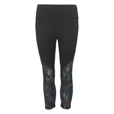 Fitforce TYLONE Női 3/4-es leggings, fekete, méret