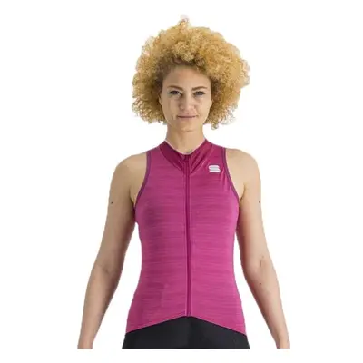 Sportful KELLY W SLEEVELESS JERSEY Női kerékpáros ujjatlan felső, lila, méret