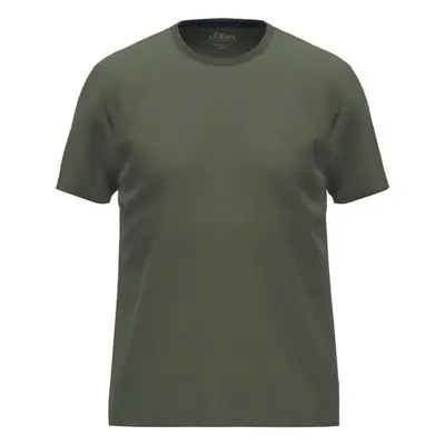 s.Oliver RL T-SHIRT SS NOOS Férfi póló, khaki, méret