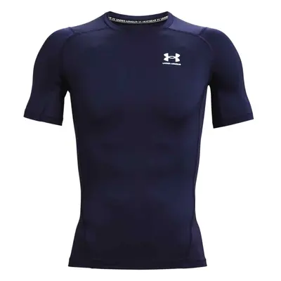 Under Armour HG ARMOUR COMP SS Férfi póló, sötétkék, méret