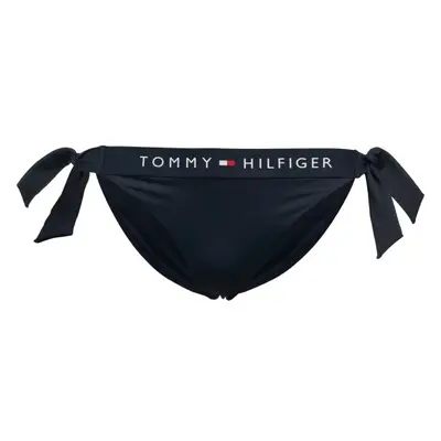 Tommy Hilfiger TH ORIGINAL-SIDE TIE CHEEKY BIKINI Női fürdőruha alsó, sötétkék, méret