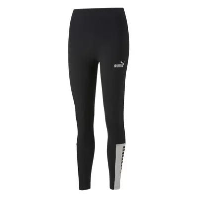 Puma POWER COLORBLOCK LEGGINGS Női legging, fekete, méret