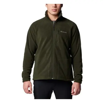 Columbia FAST TREK II FULL ZIP FLEECE Férfi pulóver, sötétzöld, méret