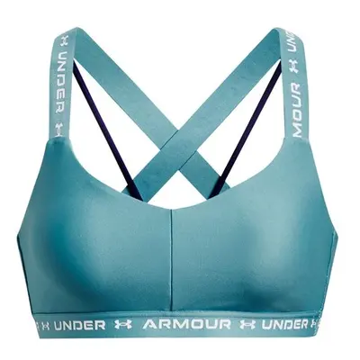 Under Armour CROSSBACK LOW Női melltartó, türkiz, méret