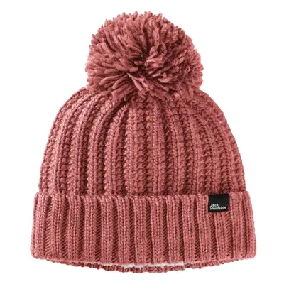 Jack Wolfskin HIGHLOFT KNIT BEANIE W Női téli sapka, piros, méret