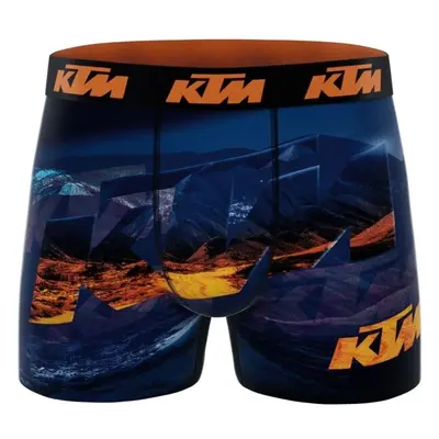 KTM NATURE Fiú boxeralsó, sötétkék, méret