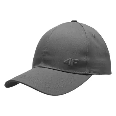 4F MEN´S CAP Férfi baseball sapka, sötétszürke, méret