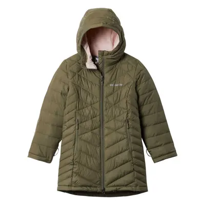 Columbia G HEAVENLY LONG JACKET Lány dzseki, khaki, méret