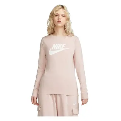 Nike SPORTSWEAR Hosszú ujjú női póló, rózsaszín, méret