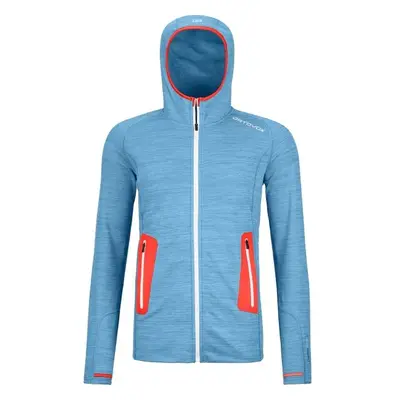 ORTOVOX FLEECE LIGHT HOODY W Női pulóver, világoskék, méret