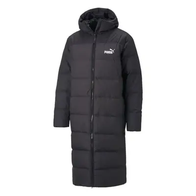 Puma LONG HOODED DOWN COAT JACKET Férfi kabát, fekete, méret