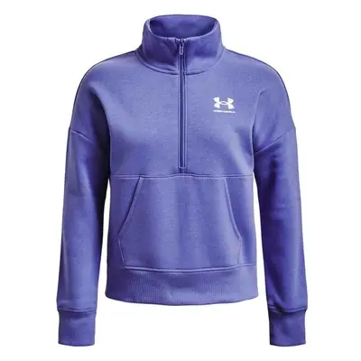 Under Armour RIVAL FLEECE HZ Női fleece pulóver, kék, méret