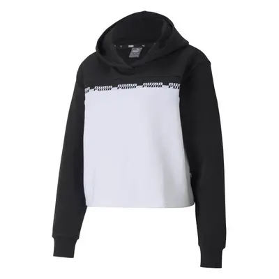 Puma AMPLIFIED CROPPED HOODIE TR Női sportos pulóver, fekete, méret