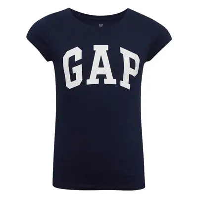 GAP V-HS SS VALUE LOGO TEE Lány póló, sötétkék, méret