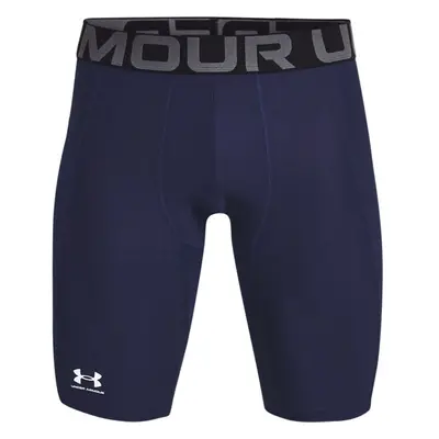 Under Armour HG ARMOUR LONG SHORTS Férfi kompressziós rövidnadrág, sötétkék, méret