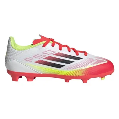 adidas F50 LEAGUE FG/MG J Gyerek futballcipő, fehér, méret 2/3