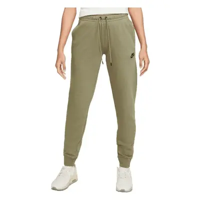 Nike NSW ESSNTL PANT REG FLC MR Női melegítőnadrág, khaki, méret