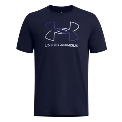 Under Armour GL FOUNDATION Férfi póló, sötétkék, méret