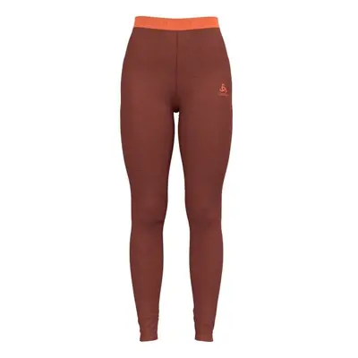 Odlo PERFORMANCE WOOL Női thermo leggings, piros, méret