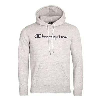 Champion FALL POLY FLEECE HOODED SWEATSHIRT Férfi pulóver, szürke, méret