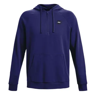 Under Armour RIVAL FLEECE 1/2ZIP HD Férfi pulóver, kék, méret