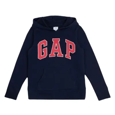 GAP LOGO HOOD Lány pulóver, sötétkék, méret