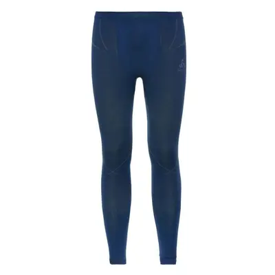 Odlo PERFORMANCE WARM SUW BOTTOM PANT SEAMLES Férfi funkcionális legging, sötétkék, méret