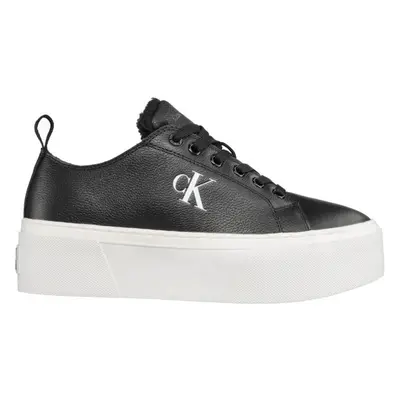 Calvin Klein CUPSOLE FLATFORM LOW W Női teniszcipő, fekete, méret