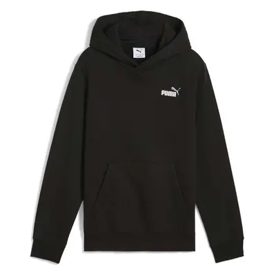 Puma ESS+2 COL SMALL LOGO HOODIE FL Férfi pulóver, fekete, méret