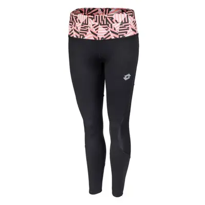 Lotto LEGGING PRT PL Női legging sportoláshoz, fekete, méret