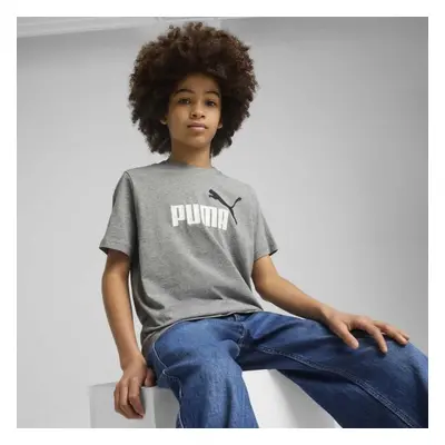 Puma ESSENTIALS COLOR N0.1 LOGO TEE B Fiú póló, szürke, méret