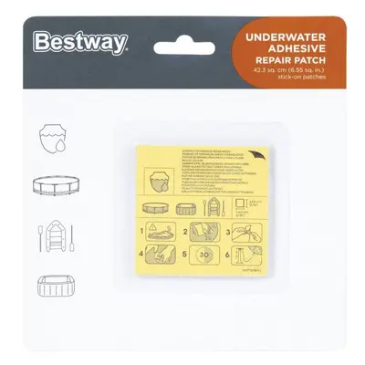 Bestway UNDERWATER ADHESIVE REPAIR Javítókészlet, mix, méret