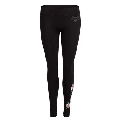 Russell Athletic FLORAL LEGGINGS Női legging, fekete, méret