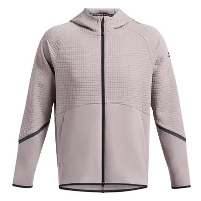 Under Armour UNSTOPPABLE FLEECE GRID Férfi pulóver, szürke, méret