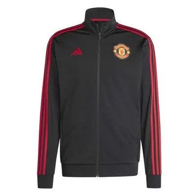 adidas MANCHESTER UNITED JACKET Férfi futball kabát , fekete, méret