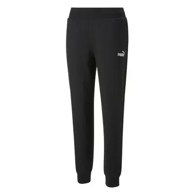 Puma ESS+METALLIC PANTS FL Női melegítőnadrág, fekete, méret