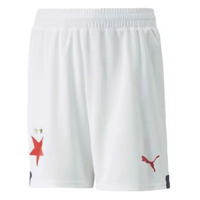 Puma SKS HOME SHORTS JR Fiú futball rövidnadrág, fehér, méret