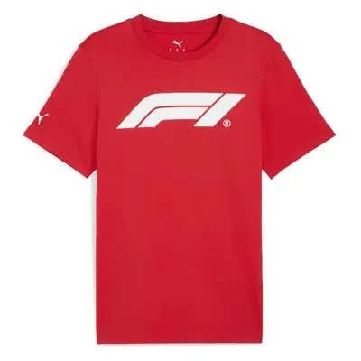 Puma F1 ESSENTIALS LOGO TEE Férfi póló, piros, méret