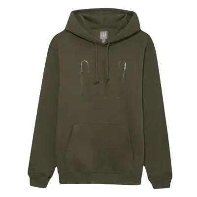 GAP SHINE LOGO Férfi pulóver, khaki, méret