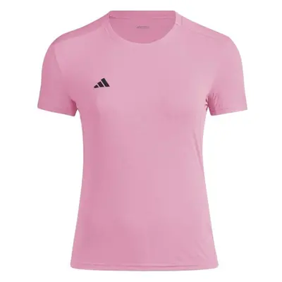 adidas ADIZERO ESSENTIALS TEE Női futópóló, rózsaszín, méret