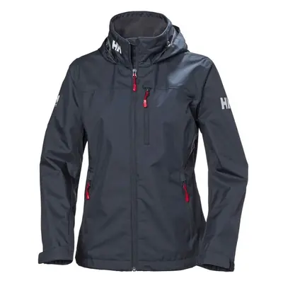 Helly Hansen W CREW HOODED JACKET Női kabát, sötétkék, méret