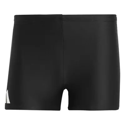 adidas SOLID BOXER Férfi fürdőnadrág, fekete, méret