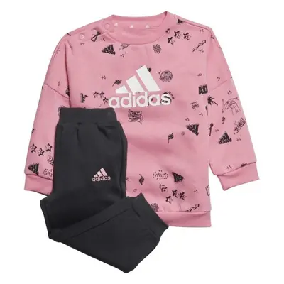 adidas I BLUV Q3 CSET Lányka melegítő szett, rózsaszín, méret