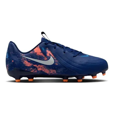 Nike JR PHANTOM GX II ACADEMY FG/MG EH Gyerek futballcipő, kék, méret 33.5