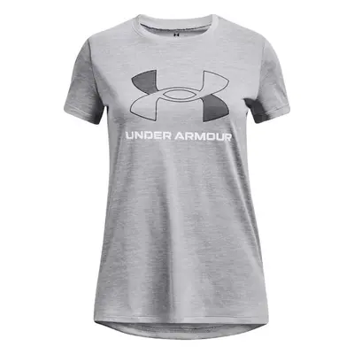 Under Armour TWIST Lány póló, szürke, méret