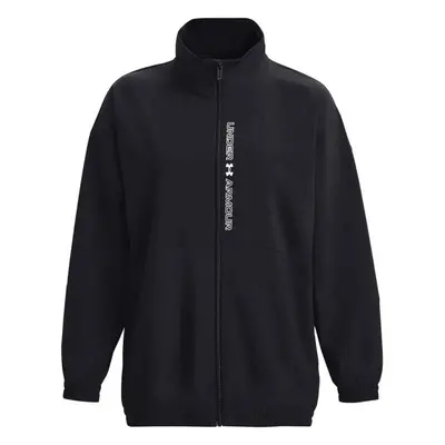 Under Armour OVERSIZED JACKET Női kabát, fekete, méret