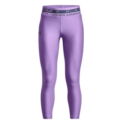 Under Armour HG ARMOUR CROP Legging lányoknak, lila, méret