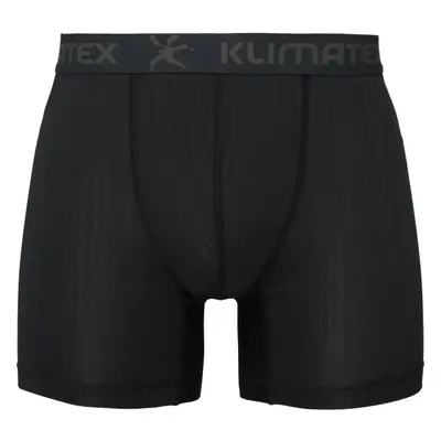 Klimatex RUNE MID SILKTOUCH Férfi funkcionális boxeralsó, fekete, méret